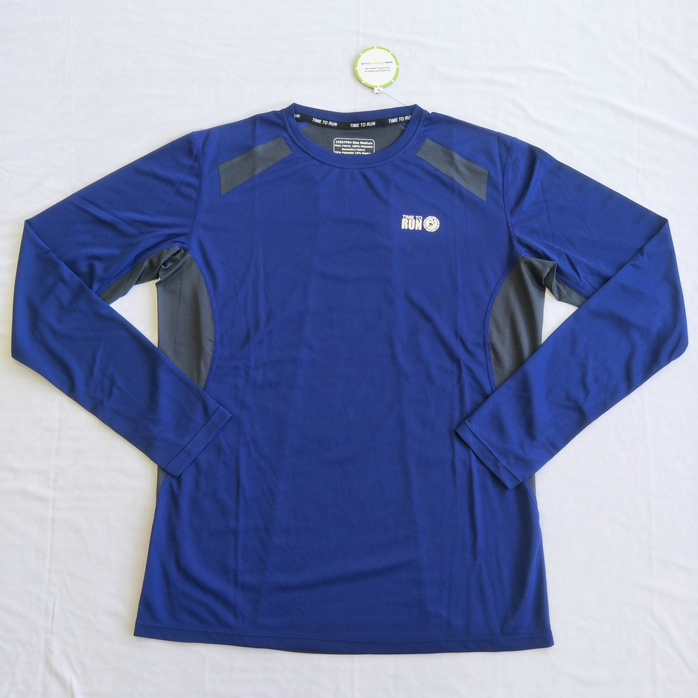 Men's Running L/S T-shirt midnight blue