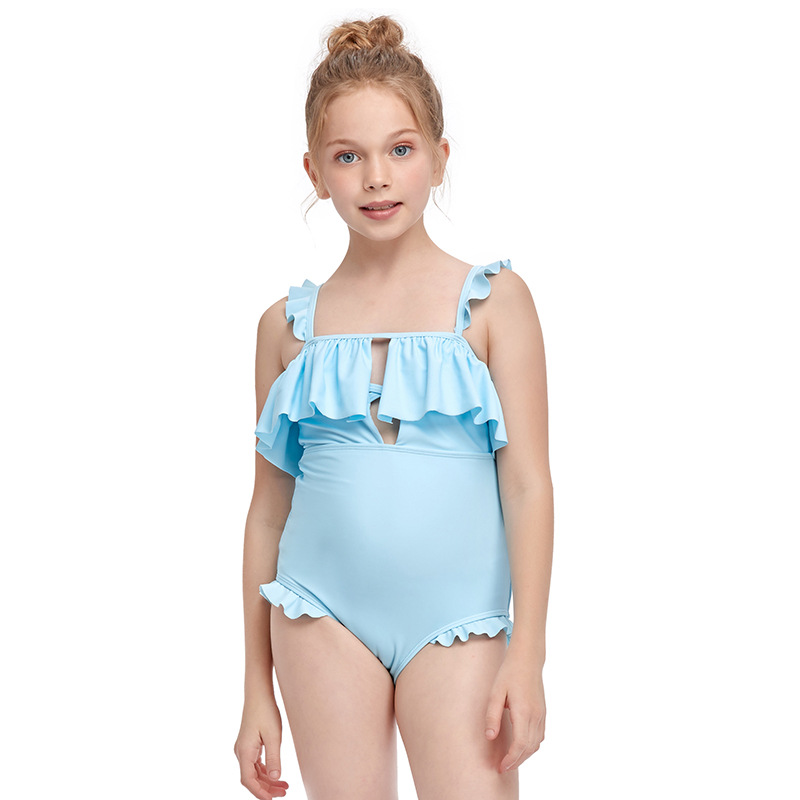 Girls' swimwear One Piece